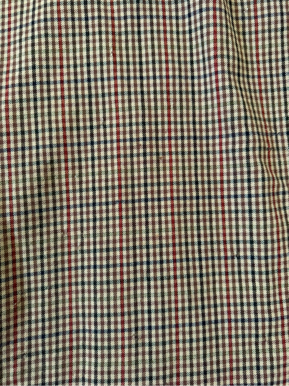Polo by Ralph Lauren vintage rare Brown Plaid leather  Collar Shirt Jacket - Picture 6 of 7
